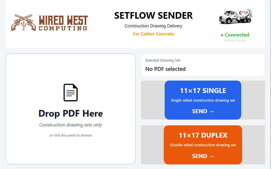 Thumbnail for the SetFlow and PaperCut Print Workflow project