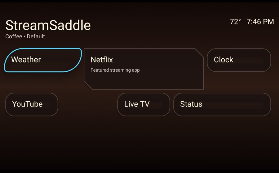 Thumbnail for the StreamSaddle Replacement Launcher for ChromeTV project