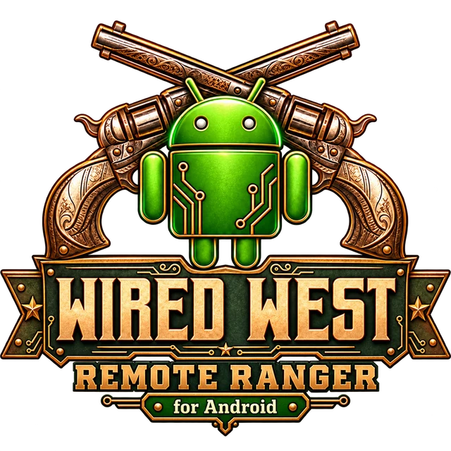 Wired West Remote Ranger badge with the green Android robot